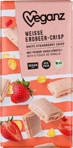 Produktabbildung Bio Veganz Weiße Erdbeer-Crisp