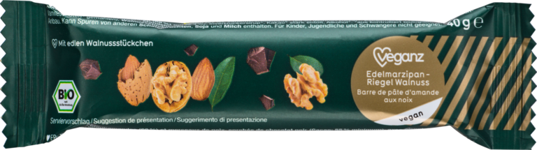 Edelmarzipan-Riegel Walnuss von Veganz