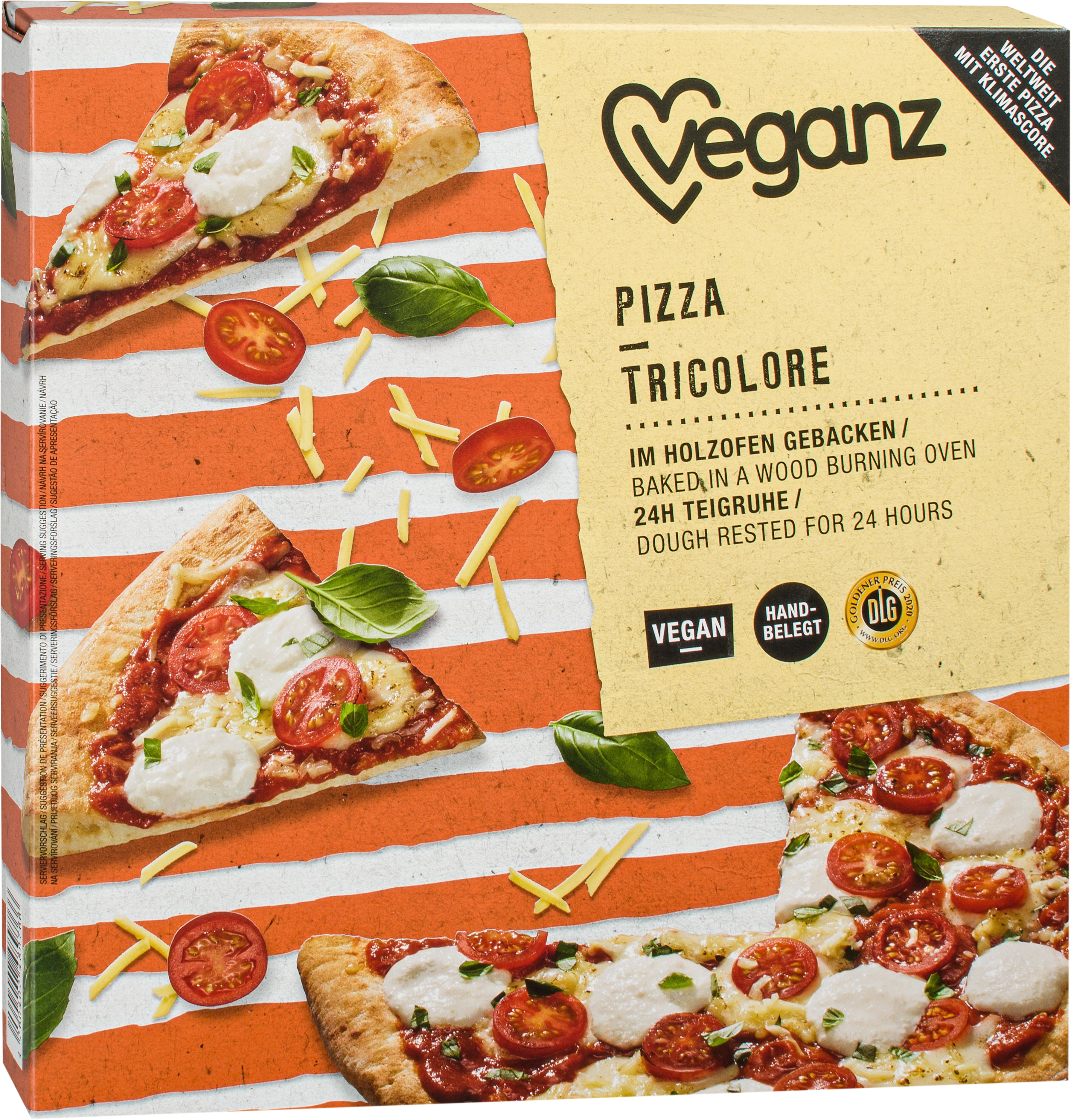 Veganz Pizza Tricolore Vegane Pizza Trifft Auf Bella Italia